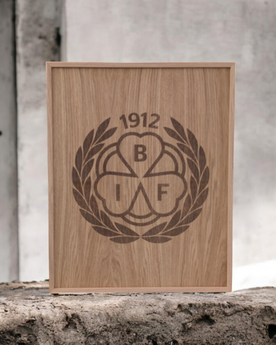 Tavla Brynäs IF Logga - Graverad 50x40cm